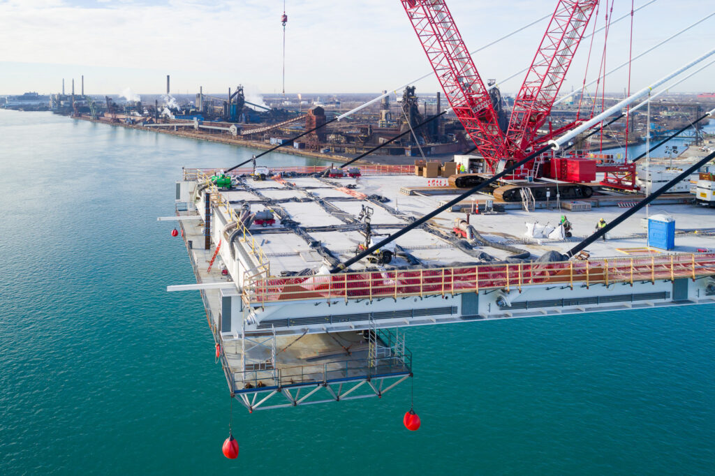 Bridge Site Progress