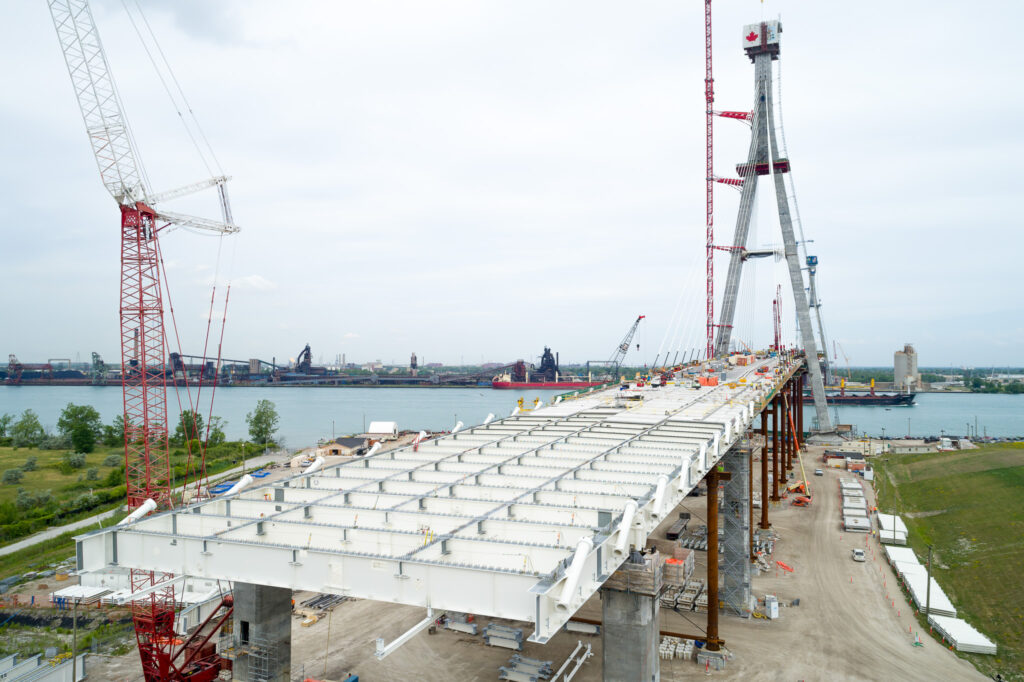 Canadian Bridge Site Progress - July 2023