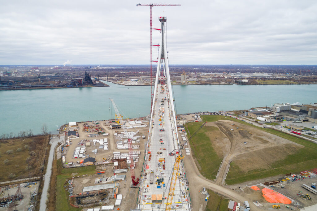 Canadian Bridge Site Progress - December 2023