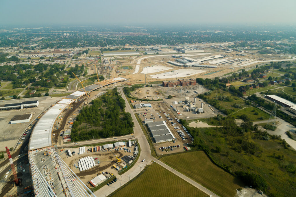 Bridge Site Progress
