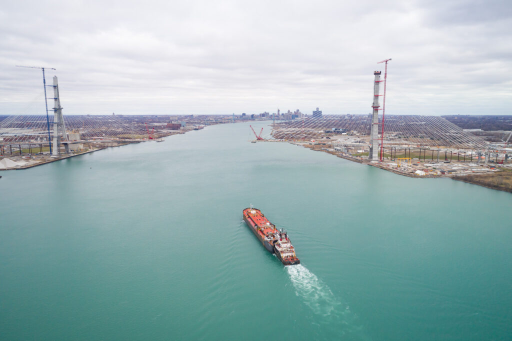 Canadian Bridge Site Progress - December 2023