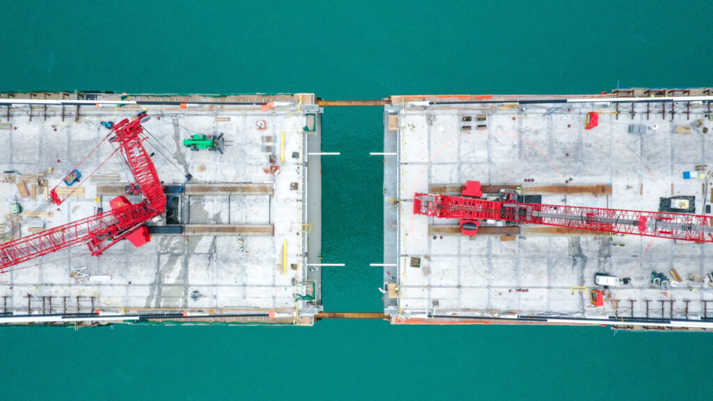 Bridge Site Progress