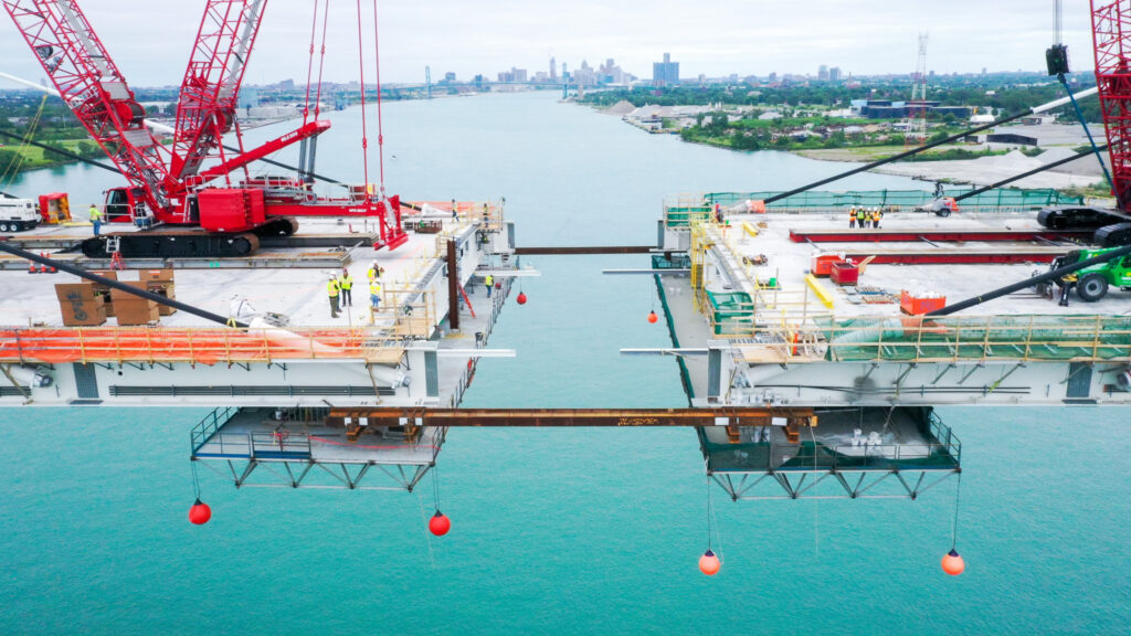 Bridge Site Progress