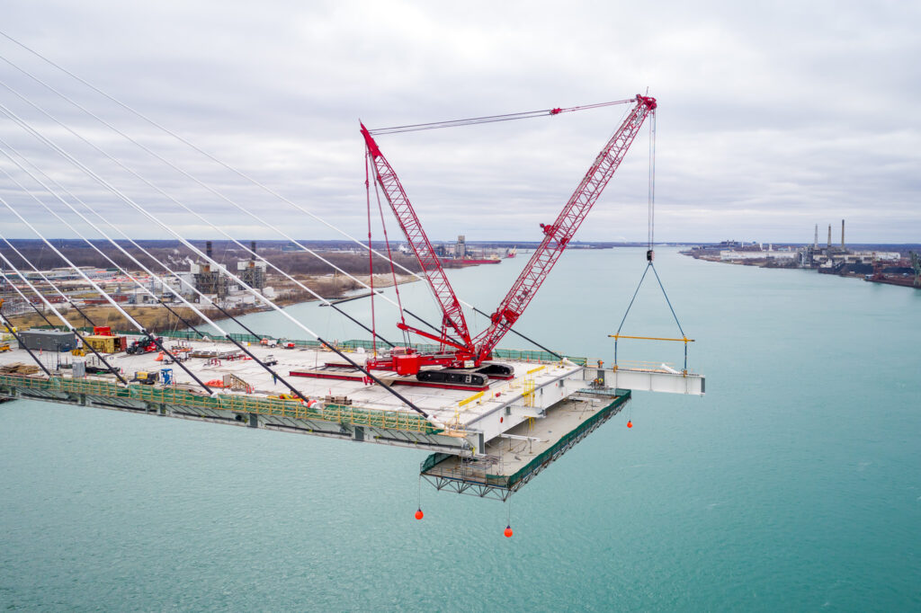 Canadian Bridge Site Progress - December 2023