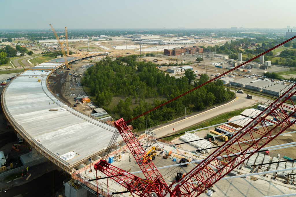 Bridge Site Progress