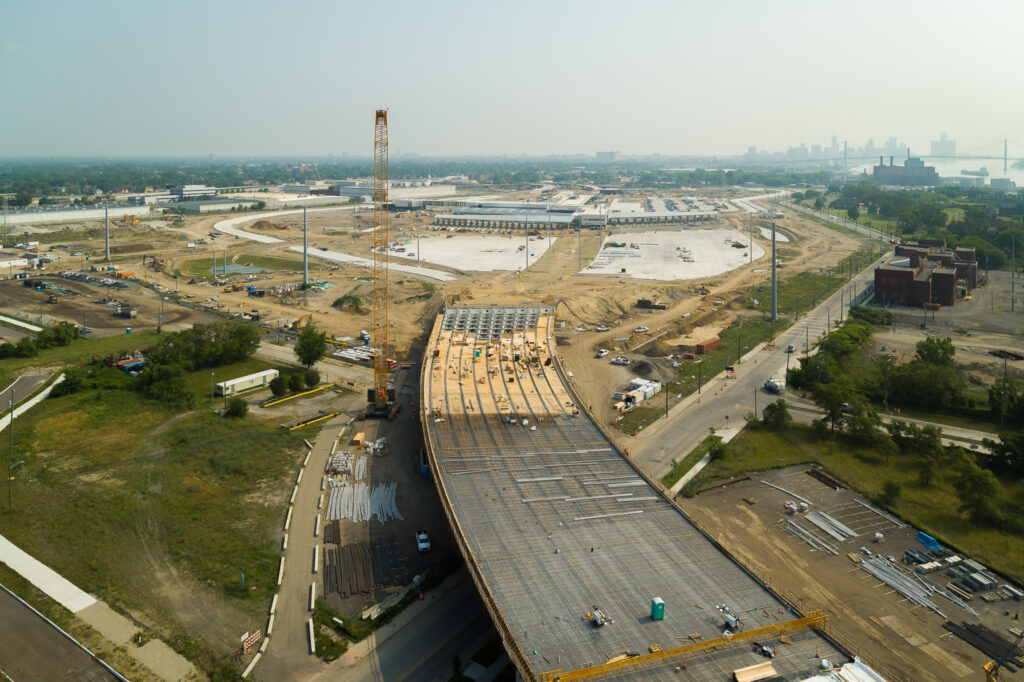 Bridge Site Progress