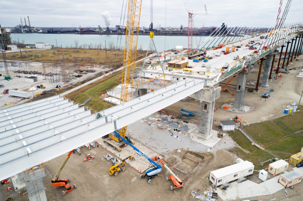 Canadian Bridge Site Progress - December 2023