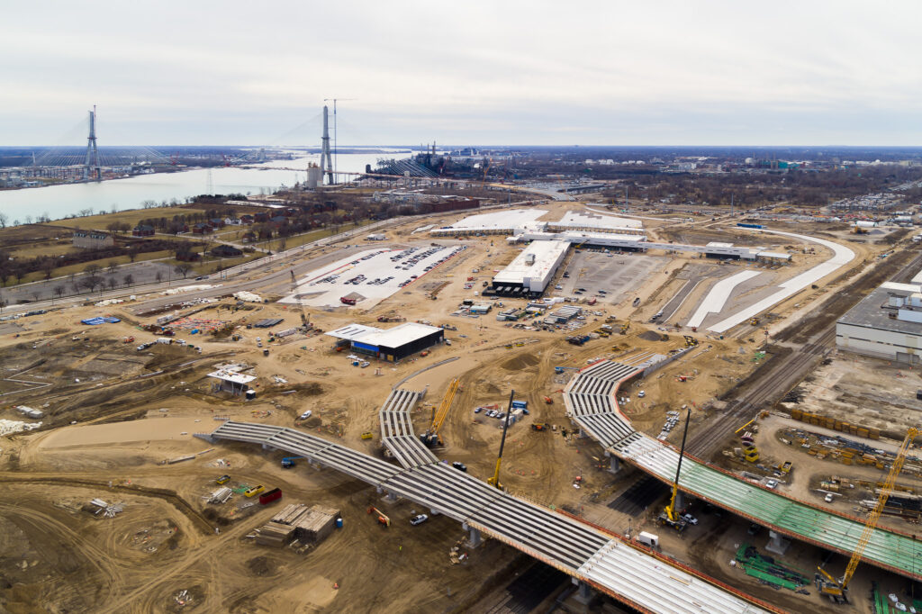 Bridge Site Progress