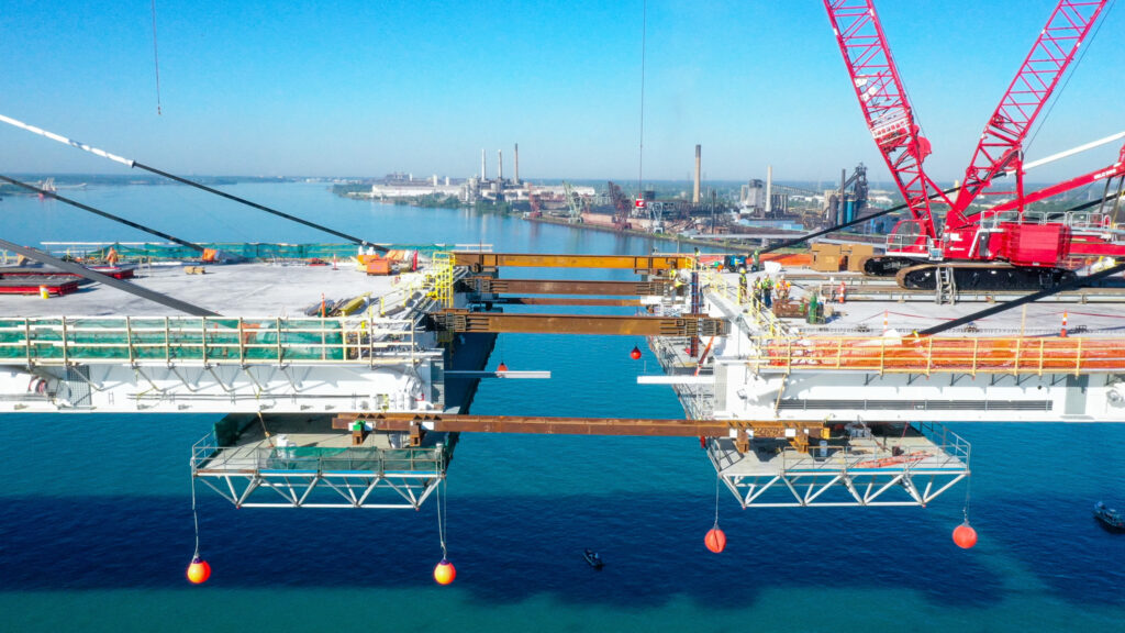 Bridge Site Progress