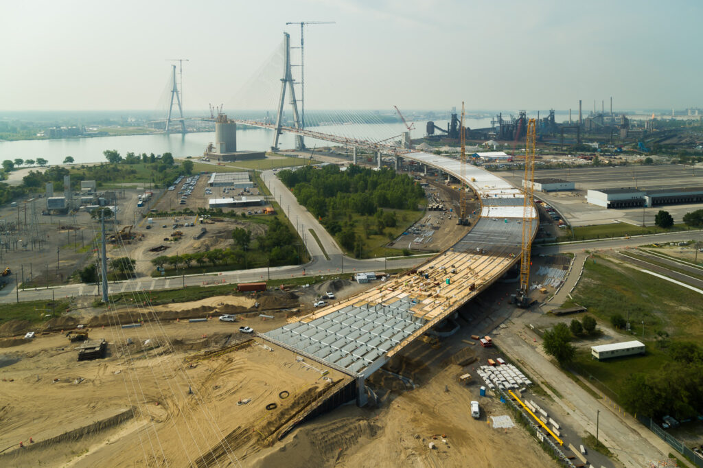 Bridge Site Progress