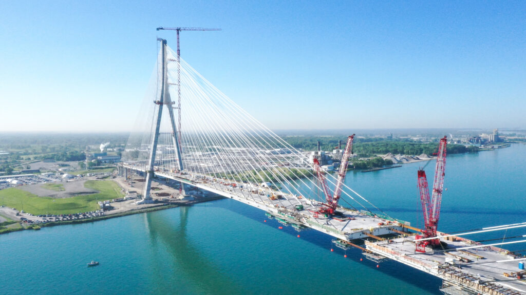 Bridge Site Progress