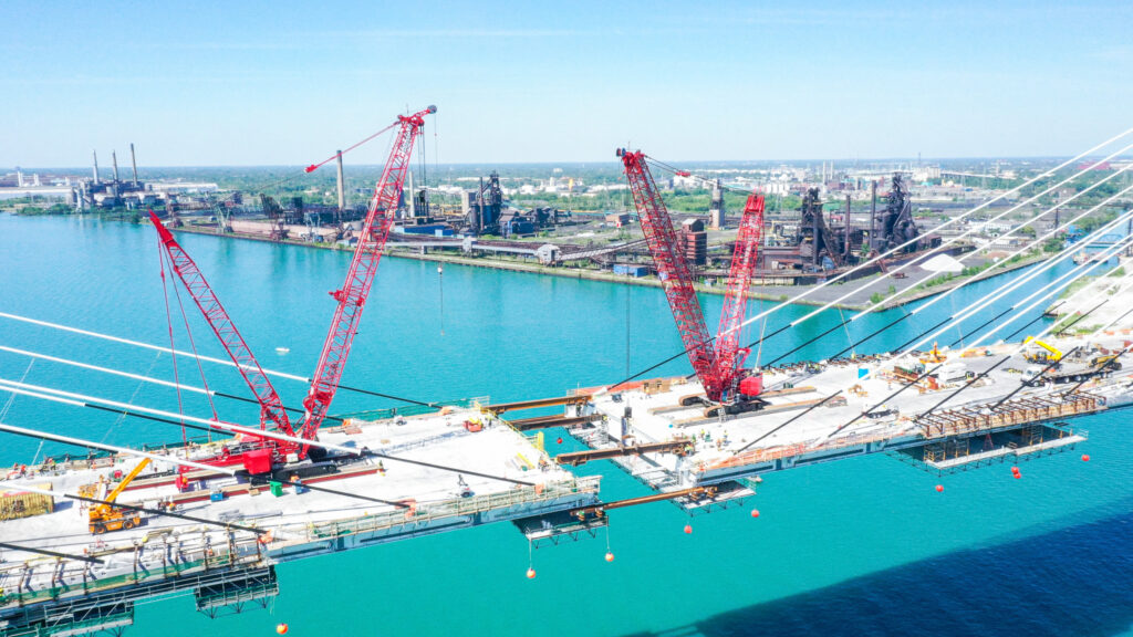 Bridge Site Progress