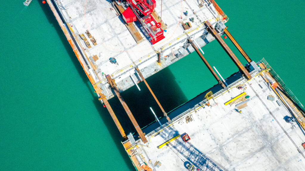 Bridge Site Progress