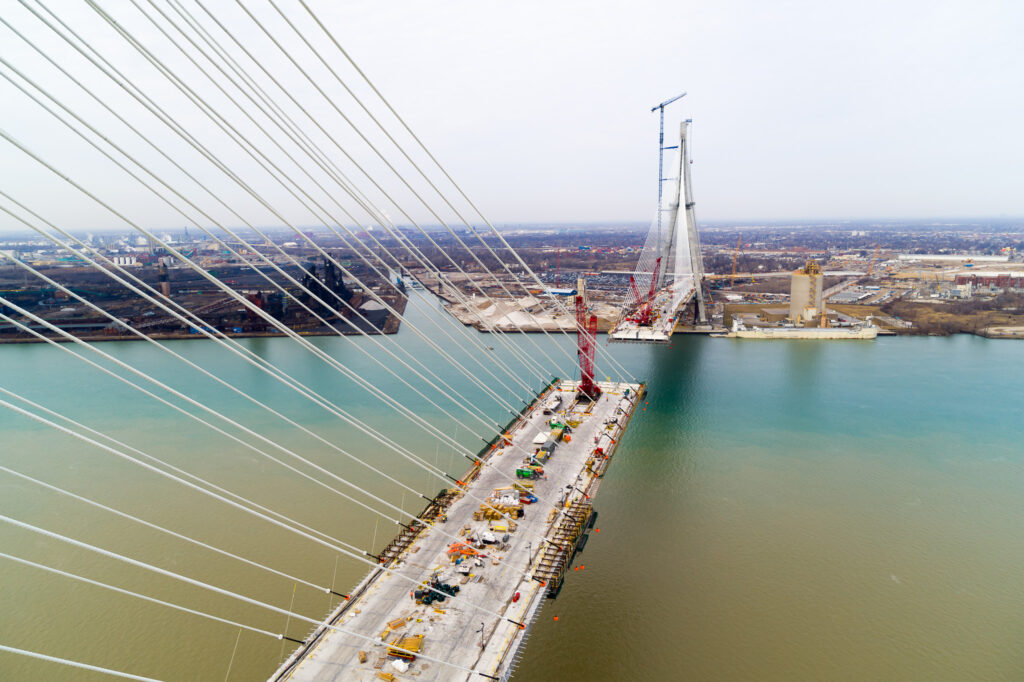 Bridge Site Progress