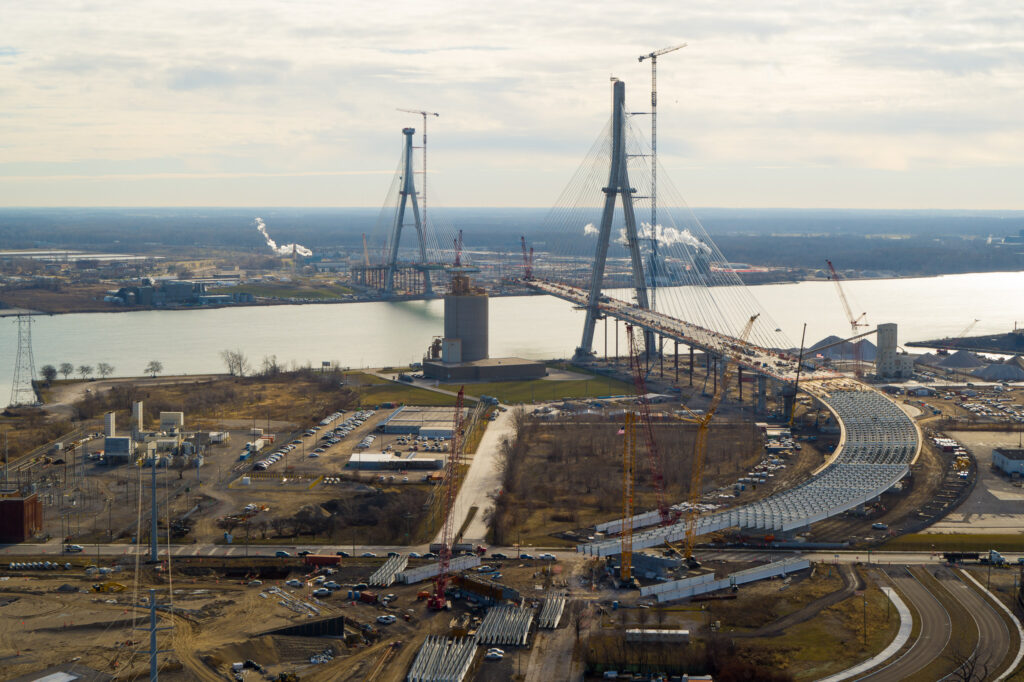 Bridge Site Progress