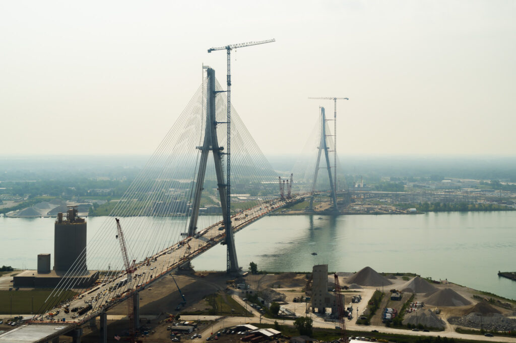 Bridge Site Progress