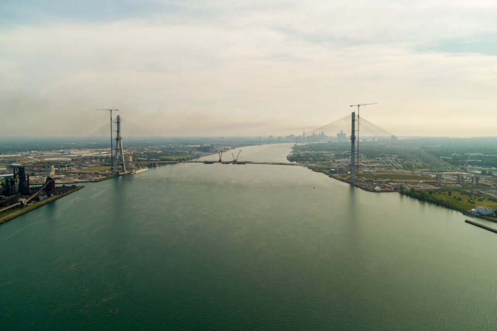 Bridge Site Progress