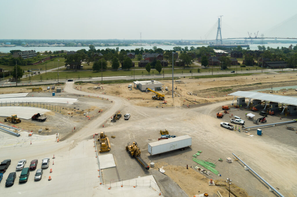 Bridge Site Progress