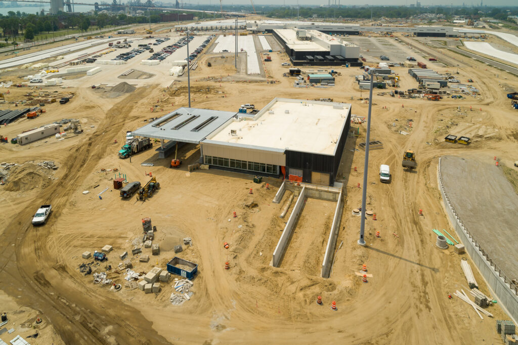 Bridge Site Progress