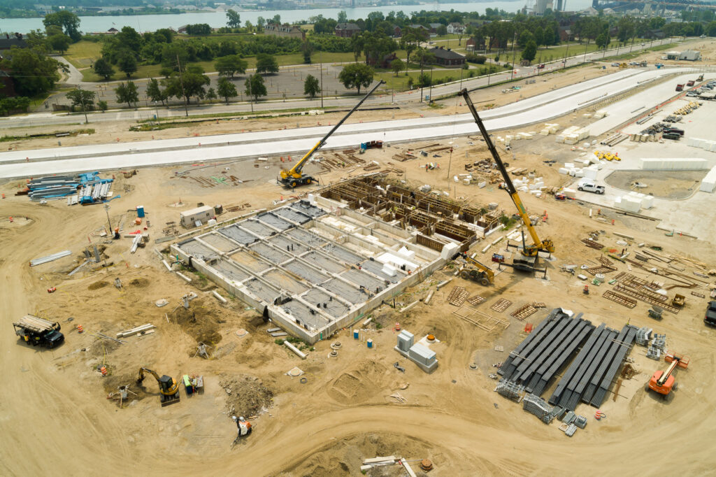 Bridge Site Progress