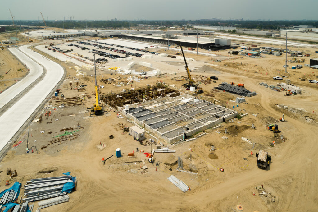 Bridge Site Progress