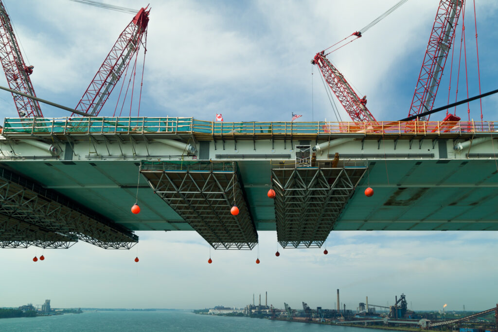 Bridge Site Progress