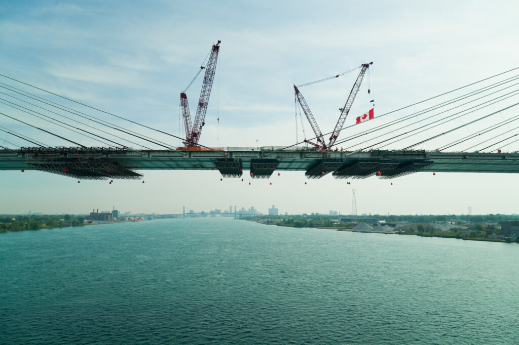 Bridge Site Progress