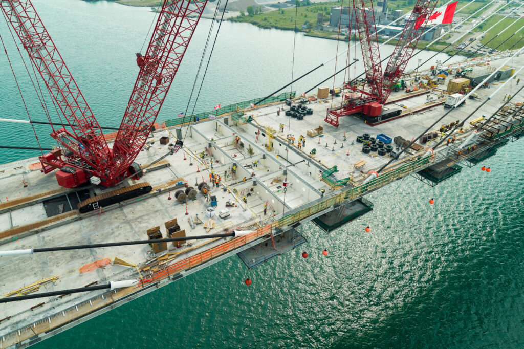 Bridge Site Progress