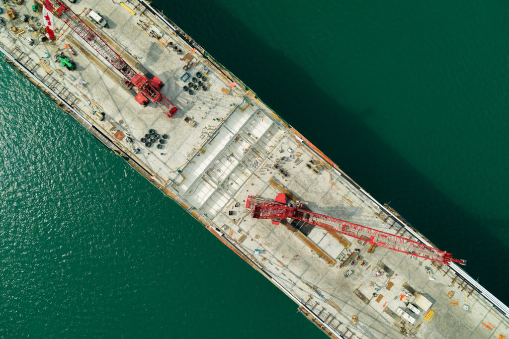 Bridge Site Progress