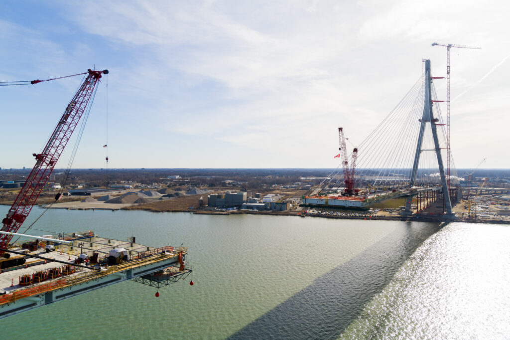 Bridge Site Progress