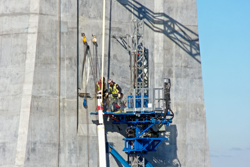Bridge Site Progress