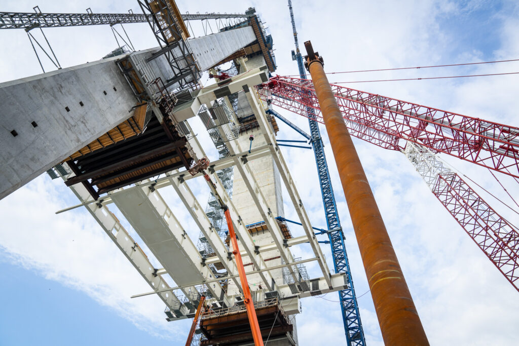 Bridge Site Progress