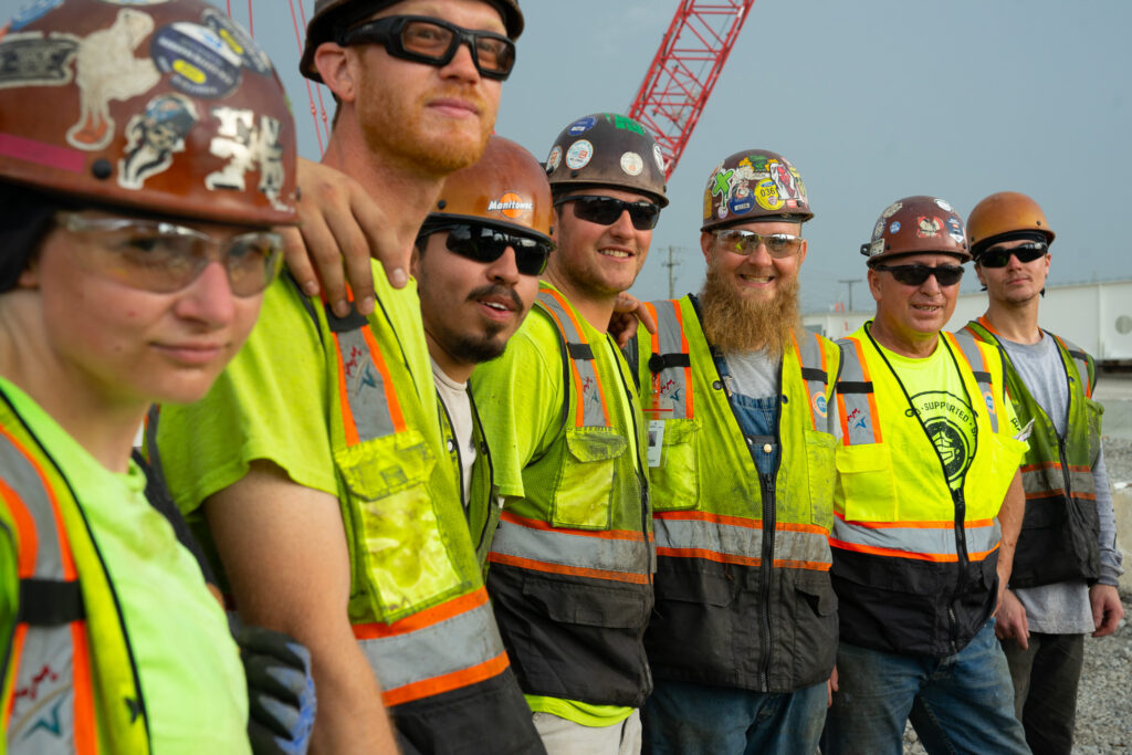 Celebrating the hands helping build