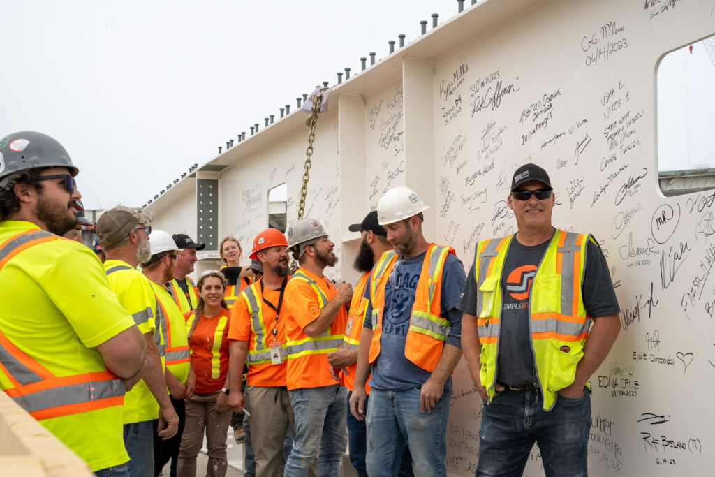 Celebrating the hands helping build