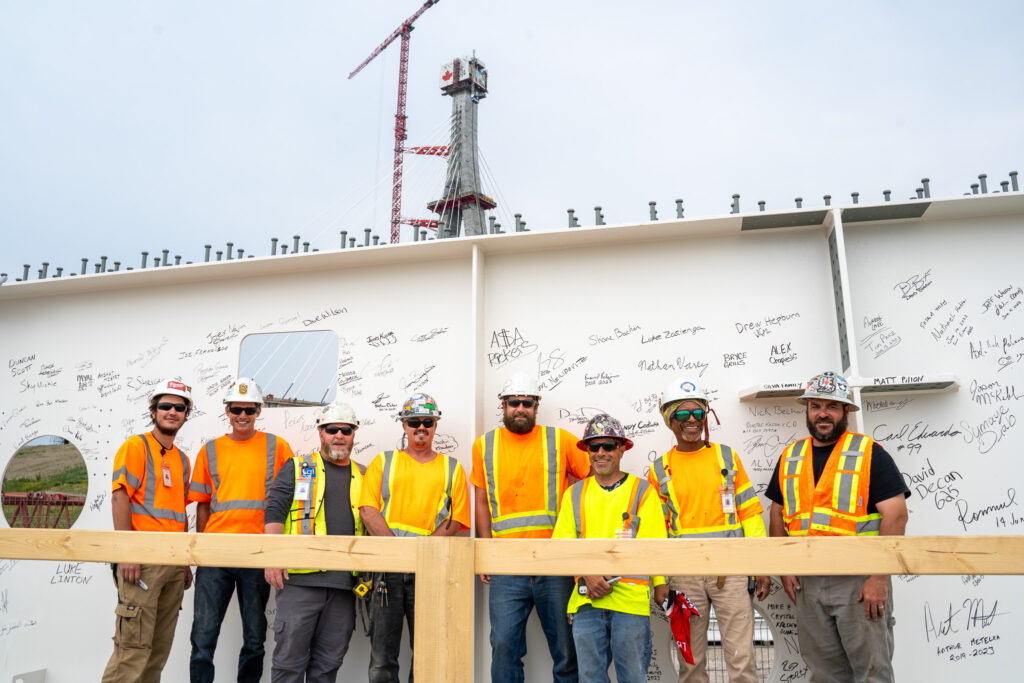 Celebrating the hands helping build