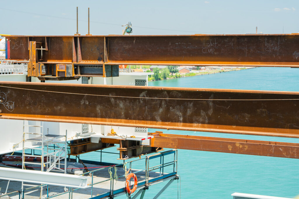 Bridge Site Progress