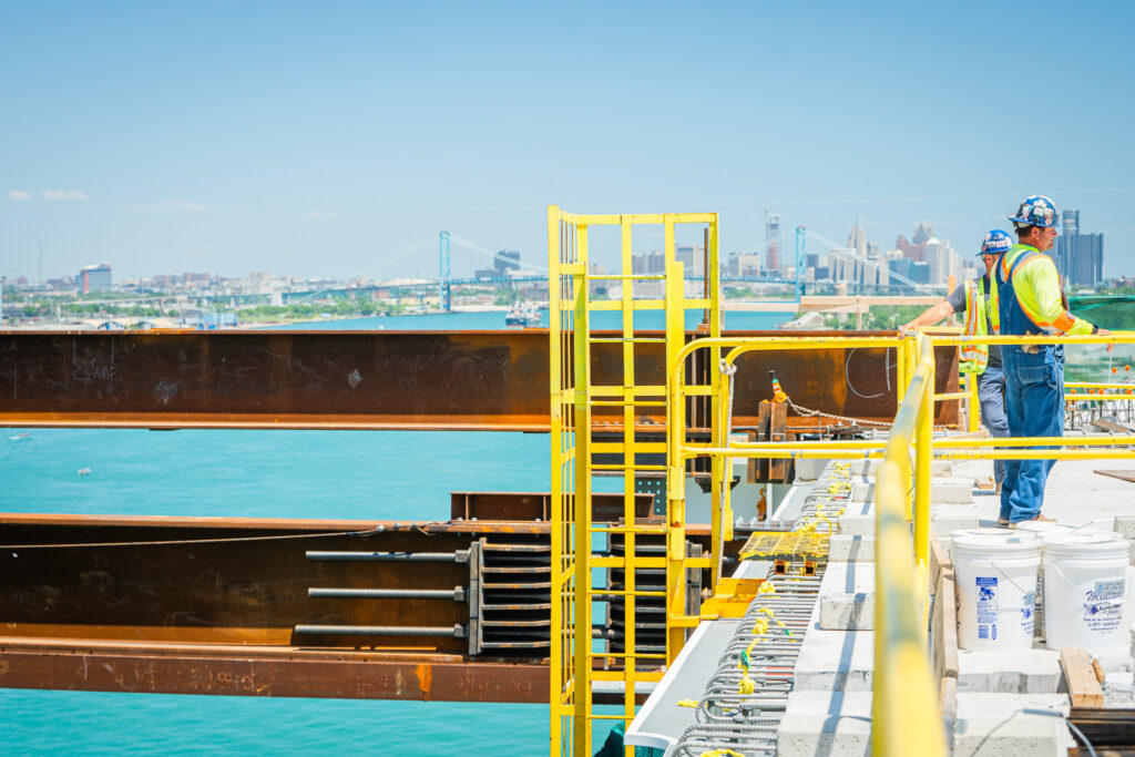 Bridge Site Progress