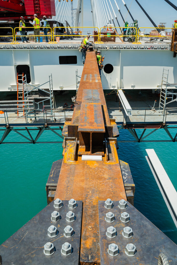 Bridge Site Progress