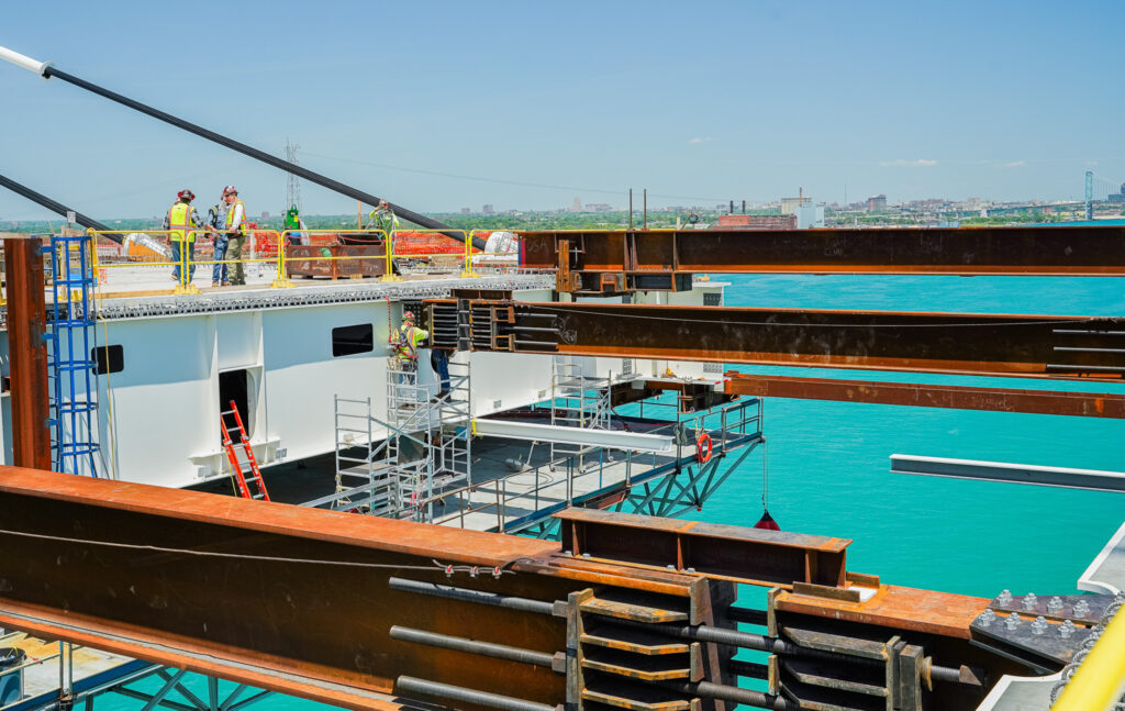 Bridge Site Progress