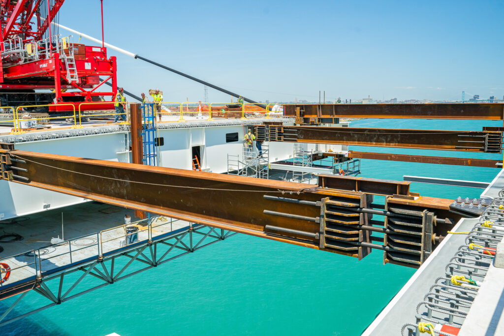 Bridge Site Progress