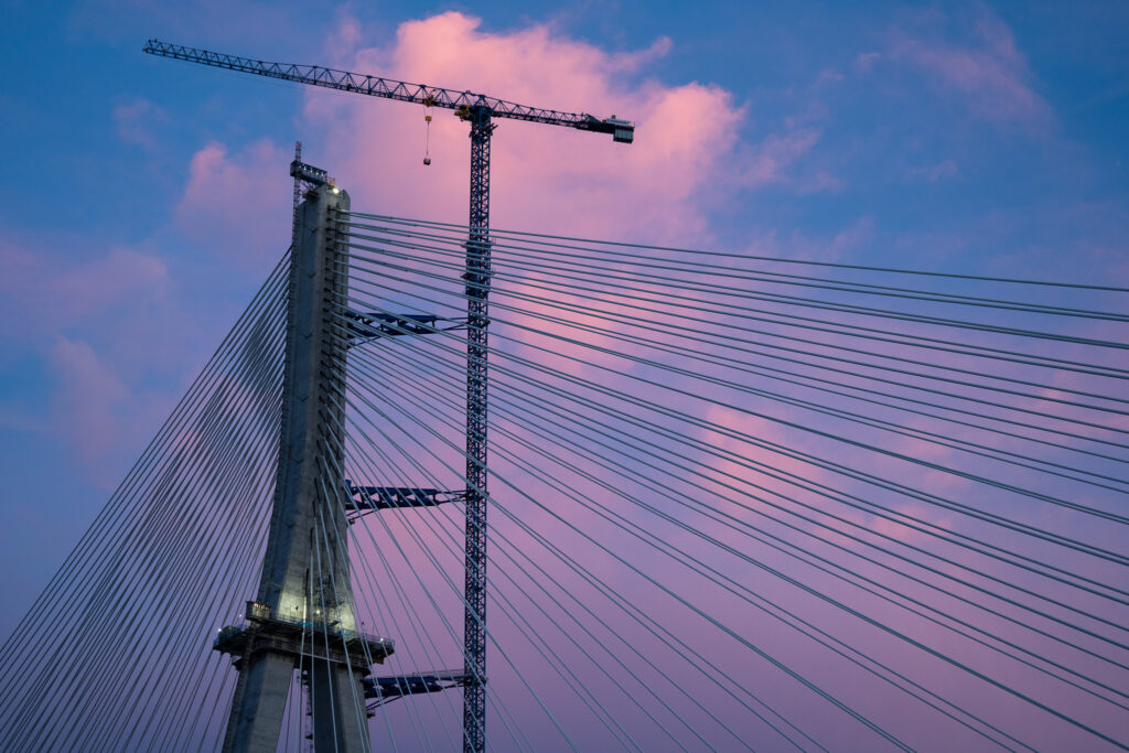 Progress on the bridge cable wire