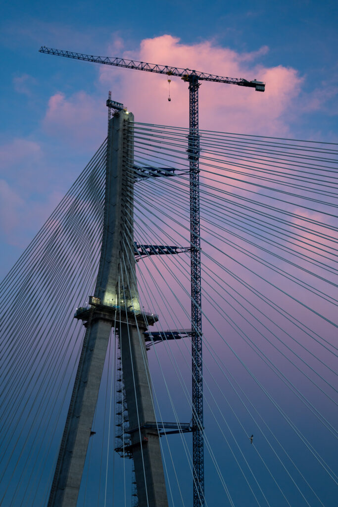 Progress on the bridge cable wire