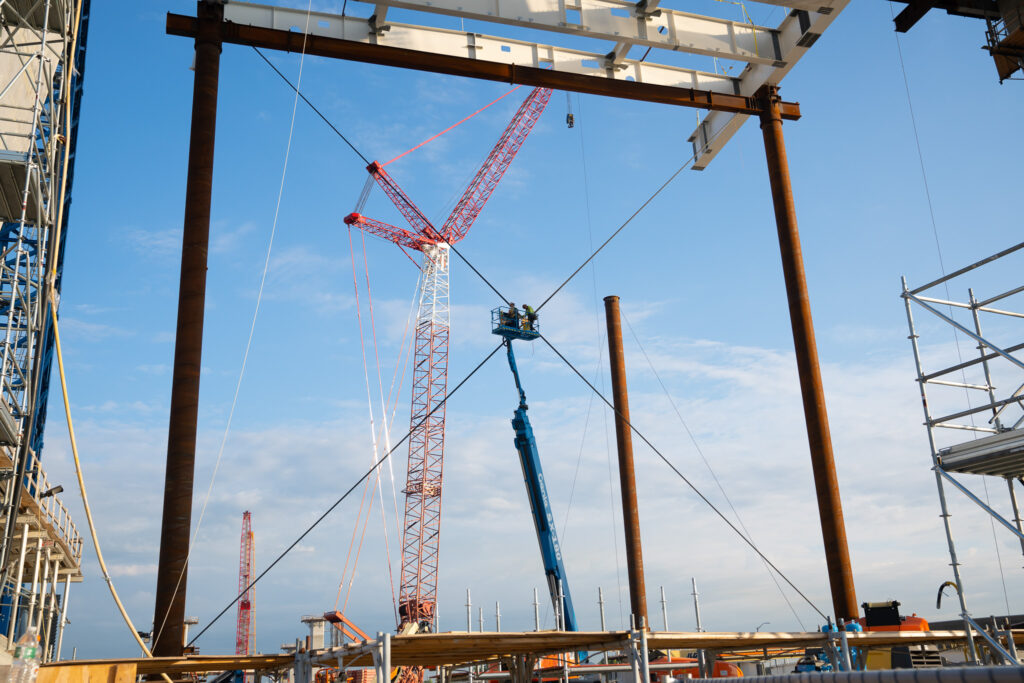 Bridge Site Progress