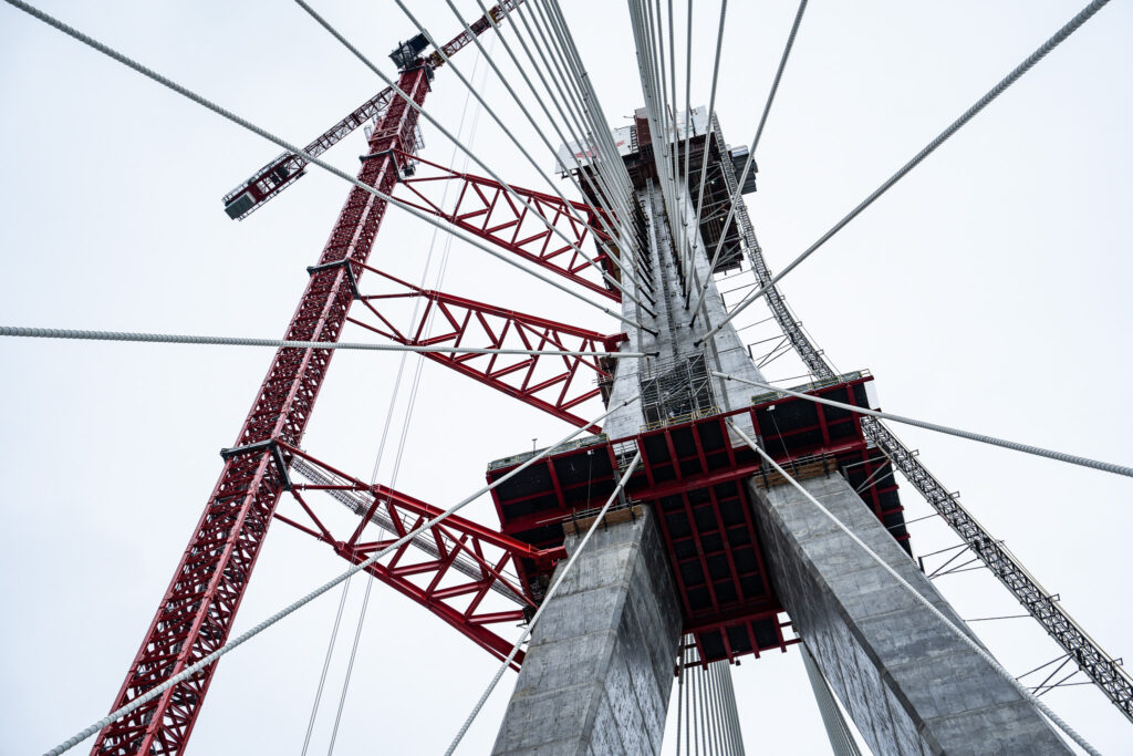 Progress on the bridge cable wire