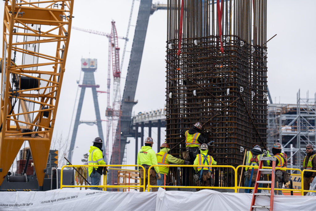 Bridge Site Progress