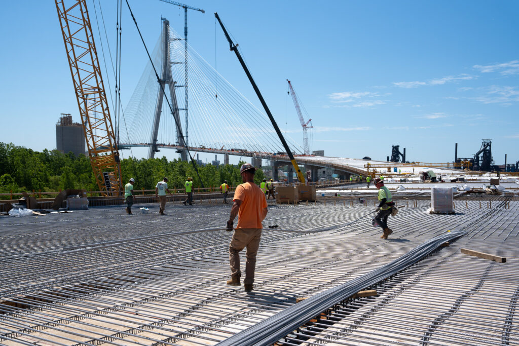 Bridge Site Progress