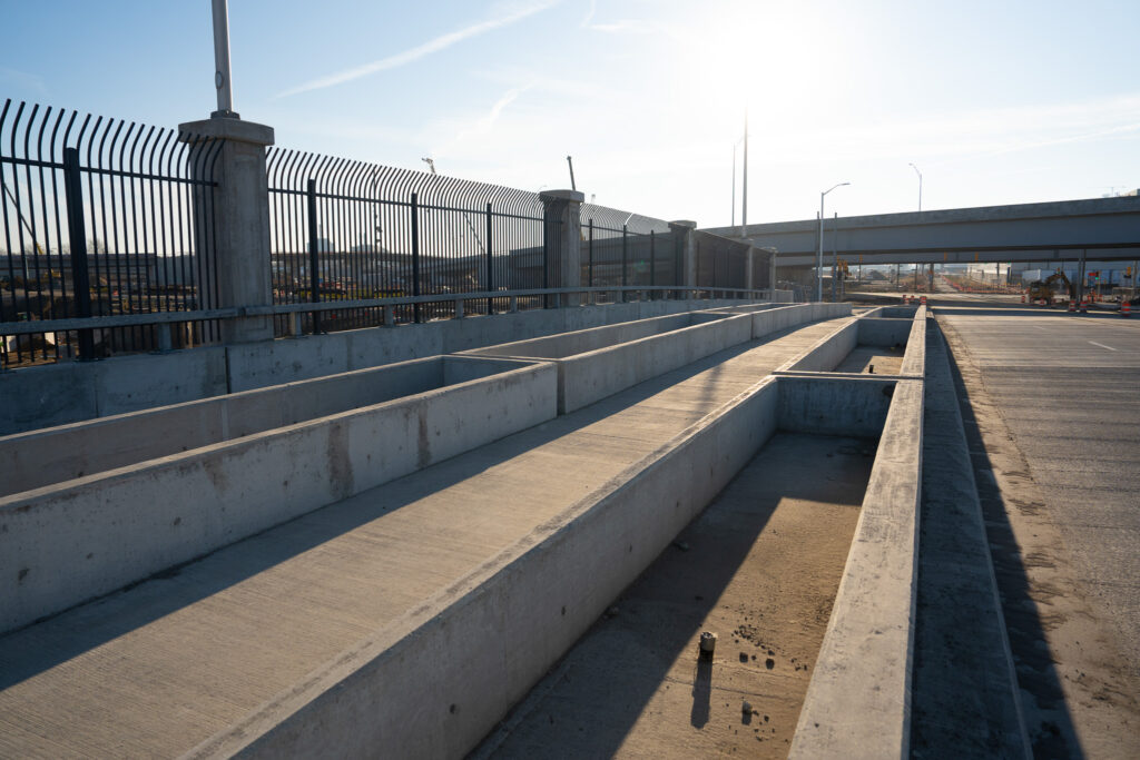 over bridge construction