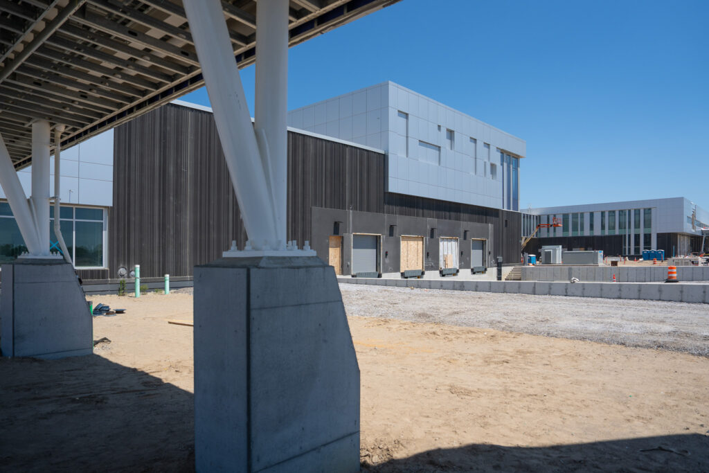 Bridge Site Progress