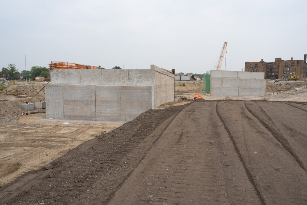 Bridge Site Progress