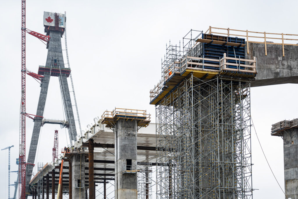 Canadian Bridge Site Progress - April 2023